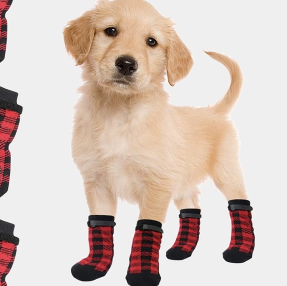 Human Slippers + Dog Slippers Socks Set - Picture 5 of 5